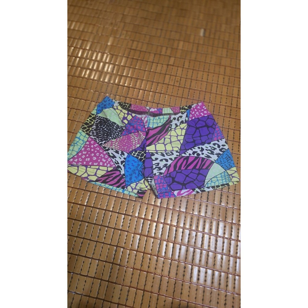 GemGear Volleyball Shorts - Women’s Xs - Blue Geometric Compression